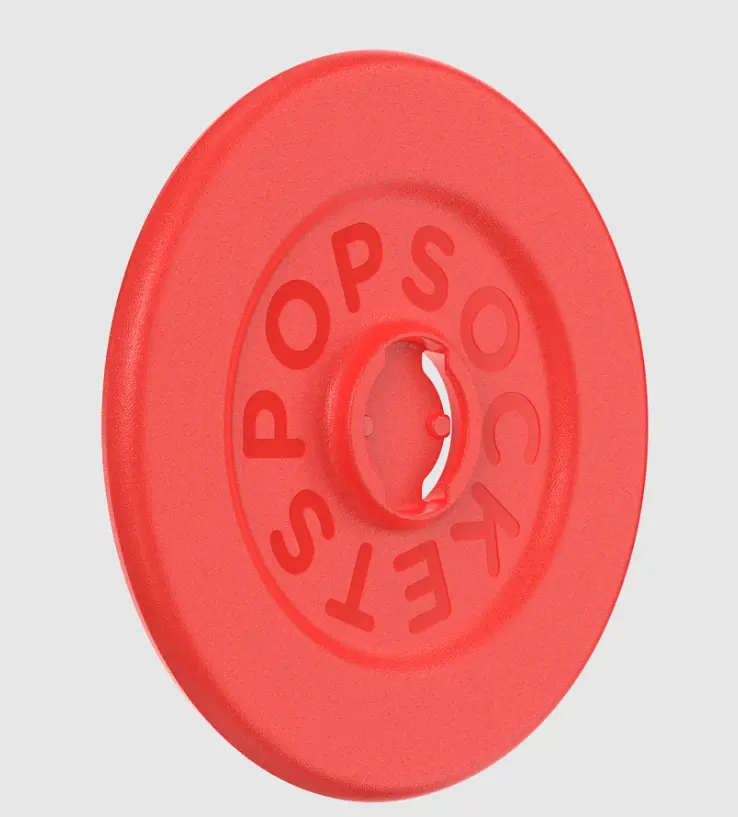 PopSockets MagSafe Round Base Phone Stand & Mount, Rosso Red Smartphone Accessory That Fits iPhone, Mobile Device Holder for Phones & Electronics Category, Accessories, Cell Phone Holders
