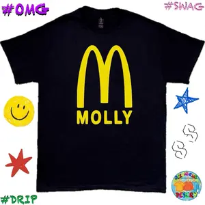 Big M Molly Shirt , Molly Logo Tee ; Molly Shirt - Funny Meme Shirt ; Tik Tok Meme Shirt , Unisex Funny Top