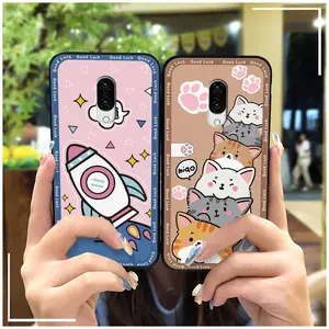 Graffiti Mobile Case Phone Case For Sharp Aquos Zero2/SHV47/SH-01M Anti-knock Back Cover Durable Dirt-resistant Cartoon Soft case Silicone Anti-dust Cute Shockproof Protective TPU