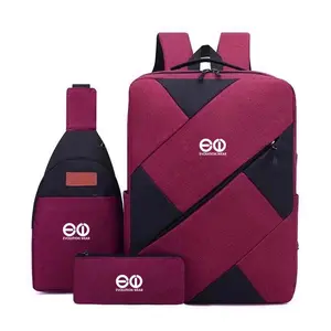 EW SOLPACK Gen 1  3-Piece Backpack Combo with Optional Power Bank Accessory