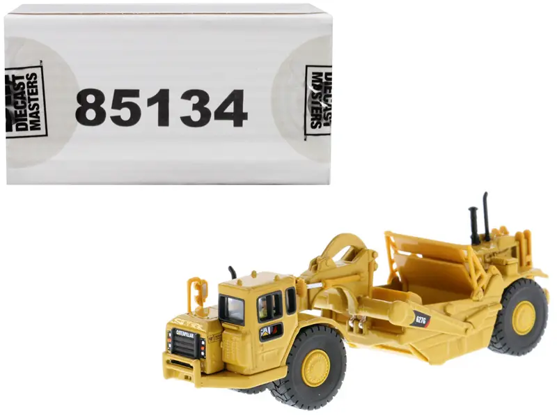 CAT Caterpillar 627G Wheeled Scraper Tractor with Operator "High Line" Series 1/87 (HO) Scale by Diecast Masters