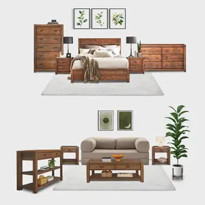 Montauk Bedroom + Living Room Set