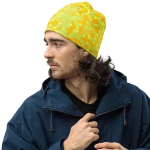 Mac&Cheese Design- All-Over Print Beanie
