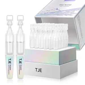 TJE 30 Boxes -Hydrating & Repairing Serum- Deep Moisturizing Hyaluronic Acid Tubes Skin Repair Single-Use Vials Mini Serum Skincare Comfort