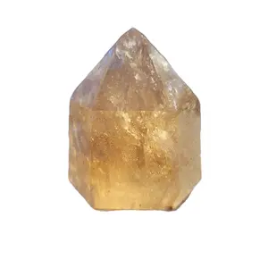 Natural Smoky Citrine Crystal Tower