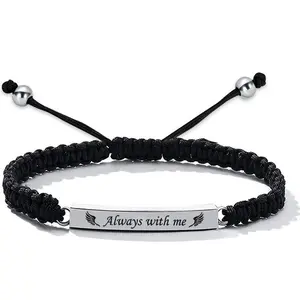 Stainless Steel Bracelet Can Be Opened To Commemorate Pet Hair and Ashes, Bracelet for Men and Women, Titanium Steel Bracelet for Men and Women