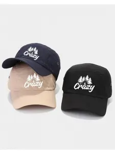 2026 Embroidered Baseball Hat, Unisex Outdoor Fashion Breathable Cap, Deep and wide fit For Sun Protection Visor, Men's Stylish Duckbill Hat, Stylish embroidered baseball cap, Lightweight polyester for daily comfortable wear