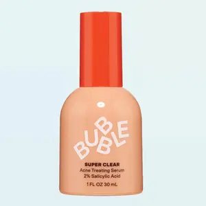 Bubble Skincare Super Clear 2% Salicylic Acid Skin Care Serum - Skin-Soothing Serum Enriched with Willow Bark Extract, Colloidal Oatmeal & Antioxidant-Rich Neem Seed Oil