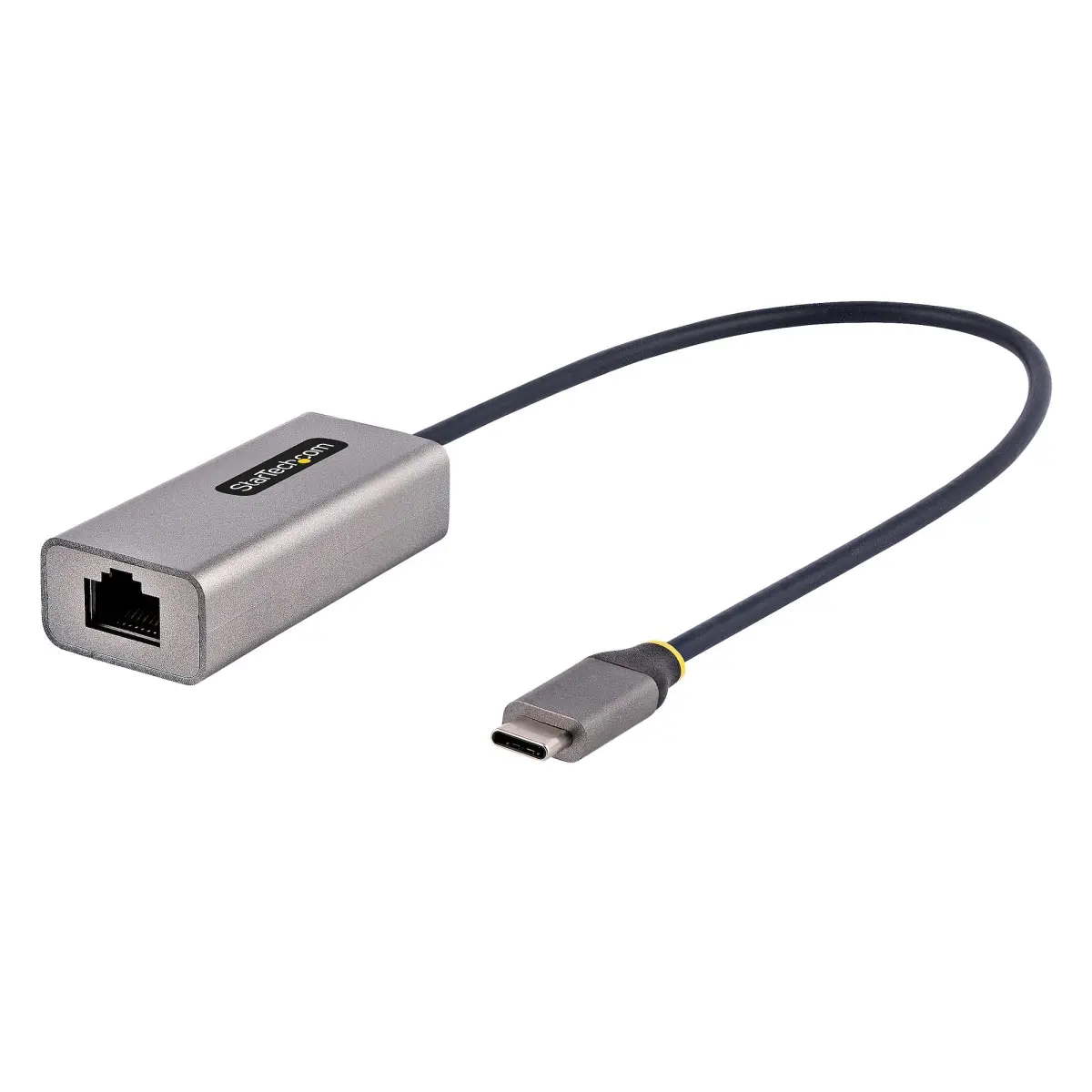 Startech USB-C to Gigabit Ethernet Connector - Bus Powered, Compact Design, 10/100/1000 Mbps Speeds, 11.8in/30cm Cable, Plug-and-Play, VLAN Tagging, Wake on Lan, Multi OS Compatible (Linux/ChromeOS/Windows), AX88179A Computer Port Expansion Accessories