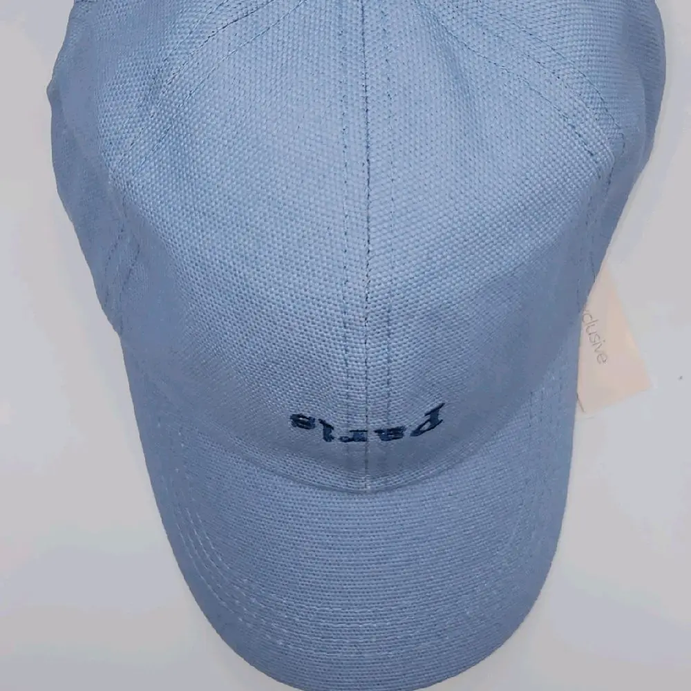 Upside Down Paris Hat One-Size Lite in Blue with Adjustable Fit and Classic Design