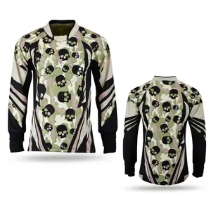 Galaxy High Quality Paintball Long Sleeve Padded Lightweight Jersey Cemo - 1144