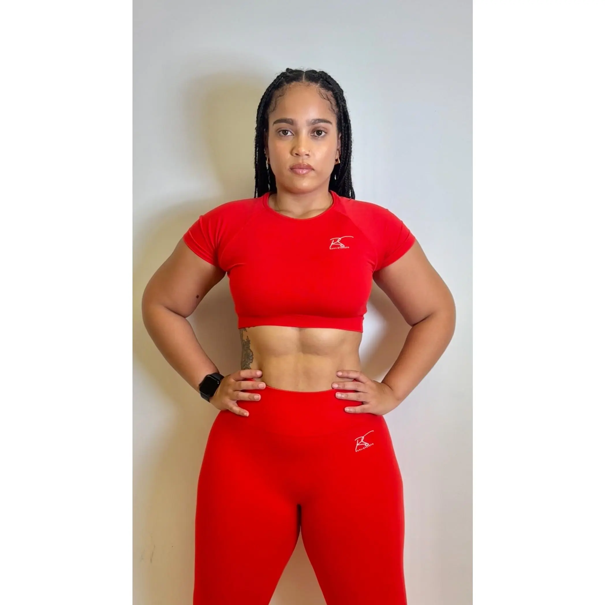 Ayanna Seamless Fitted Crop Top