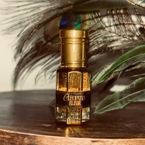 DLG Cleopatra Glamour Magnetism Elixir Oil | attracts generous support, draws respect & admiration from others, activates irresistible charm | Spell Oil | Ritual Oil 6 ml