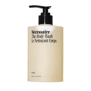 Nécessaire The Body Wash Santal — Multi-Mineral Shower Gel Cleanser for Women + Men — Non-Comedogenic Body Wash with Niacinamide. 500ml/16.9 fl oz
