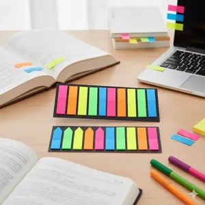 200pcs Waterproof & Removable Index Tabs, Anti-Curl Bookmark Stickers for Study Notes, Exam Revision, Office Organization, Planner Decor, Highlighting Essentials.