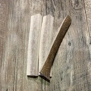 3 pack Quarter split elk antlers, All natural Elk Antlers.