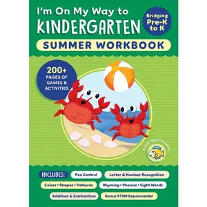 I'm on My Way to Kindergarten Summer Workbook
