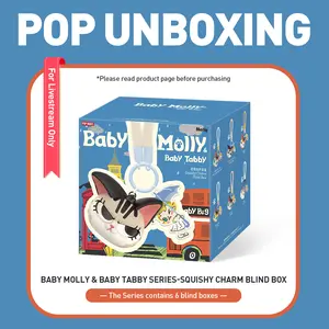 unboxing - Molly & Tabby Series-Squishy Charm Blind Box