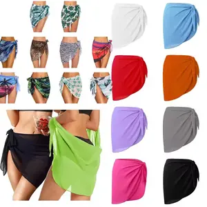 Summer Chic Short Sarong Swimsuit Coverup