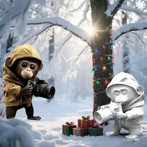 Creative Gorilla Shape Mold, High-Quality Durable Solid Mold, Epoxy Resin Material, DIY Handmade Jewelry Molds, Art Craft Making