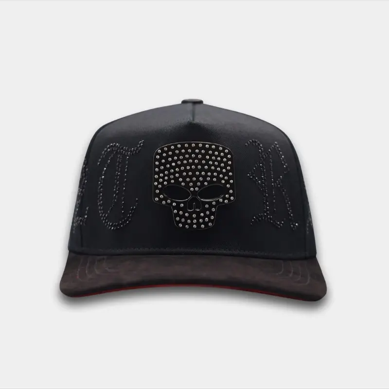Cap “Calavera Antrax”,”5.7”, black/red,BiggBoss.