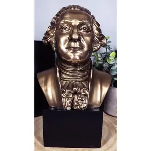 Ebros First President of United States George Washington Bust Figurine 9" H