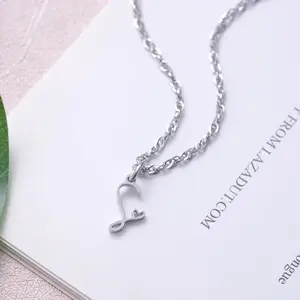 Initial Name Necklace Gifts for Niece from Aunt - Niece Jewelry Gift for Birthday, Christmas, Graduation from Uncle Auntie