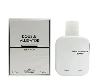 Double Alligator Blanco for Men - Elegant Long-Lasting Fragrance with Unique Double Alligator Design - 100ml Eau de Toilette