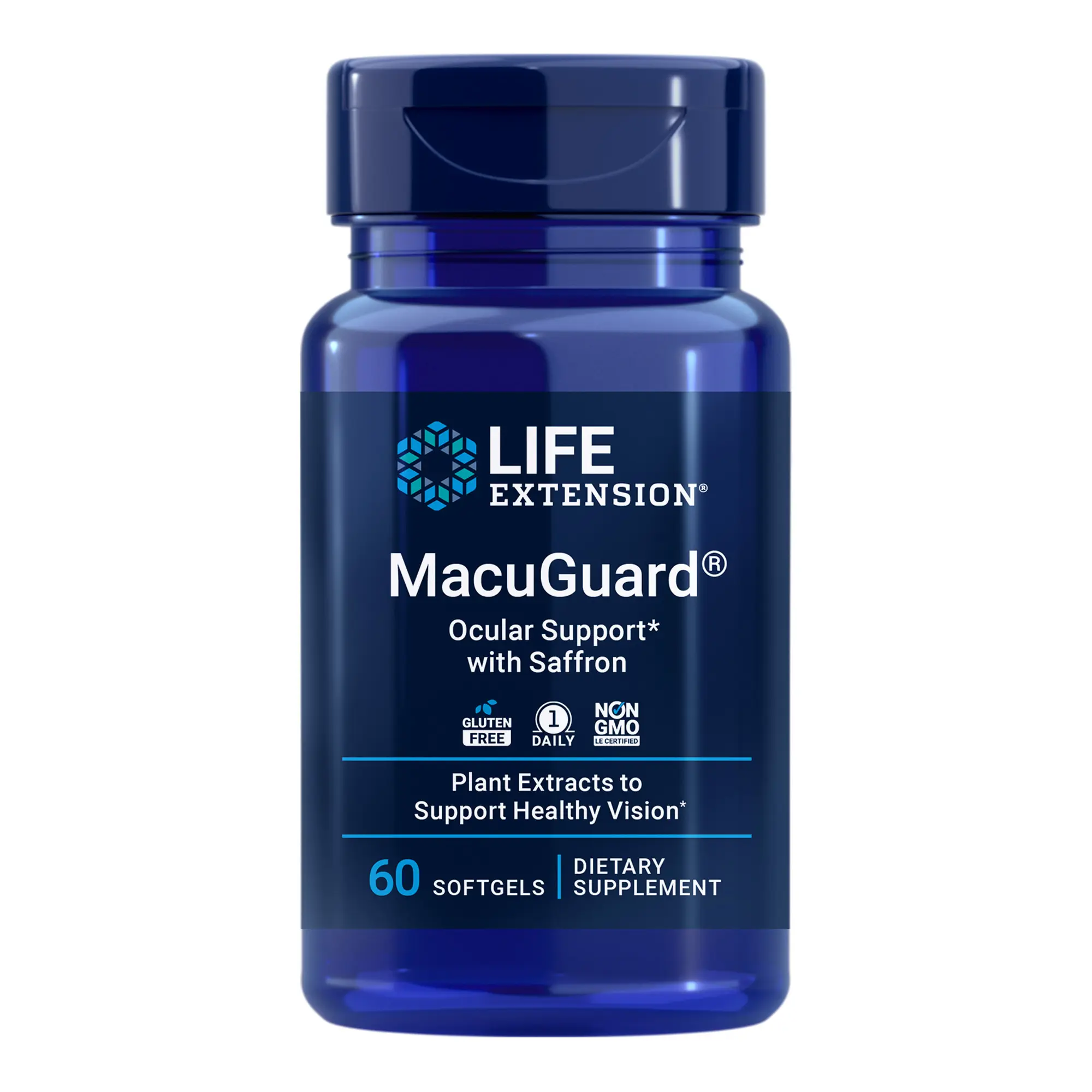 Life Extension MacuGuard® Ocular Support with Saffron 60 Softgels Life Extension MacuGuard® Ocular Support with Saffron 60 Softgels