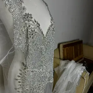 silver Rhinestone Appliqué