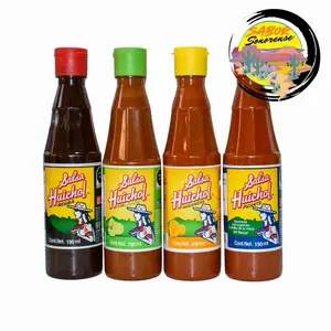 Salsa Huichol 190ml Hot Sauce Variety Pack Original Mexican Sauce