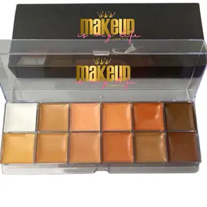 Makeup Cosmetics Concealer Palette - 12 Medium Shades for Flawless Complexion Long Lasting Coverage Expert Formulation Flexible Makeup Essential Flexibility Foundation