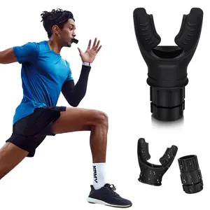 Breathing  with  High-Grade Easy to Clean Black other sport  equipment   setting enhanced strength     Ladder   Resistance Breathing Device   exercise device BreathMax   Equipment daily portable lung