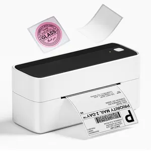 Phomemo-PM241BT Bluetooth thermal label printer, 241BT 4X6 wireless shipping label printer, suitable for small business shipping packaging label printer, supports PC and mobile phone wireless printing