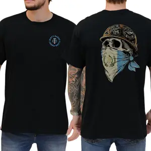 Guatemala Flag Skull Face Mask T-Shirt, Dirty Hands Clean Money Shirt, Blue Collar Men's Graphics Shirt, Guatemala Dad Gifts, Bluecollar Workwear, Casual Mens Wear