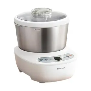 Bear 5.0L Automatic Dough Mixer Machine, Stainless Steel Electric Kneader for Bread Making, Multifunctional Food Mixer with Fermentation Function