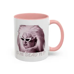 Divine Is He Dead Yet Mug Drinkware Coffee Glossy Ceramic Washable