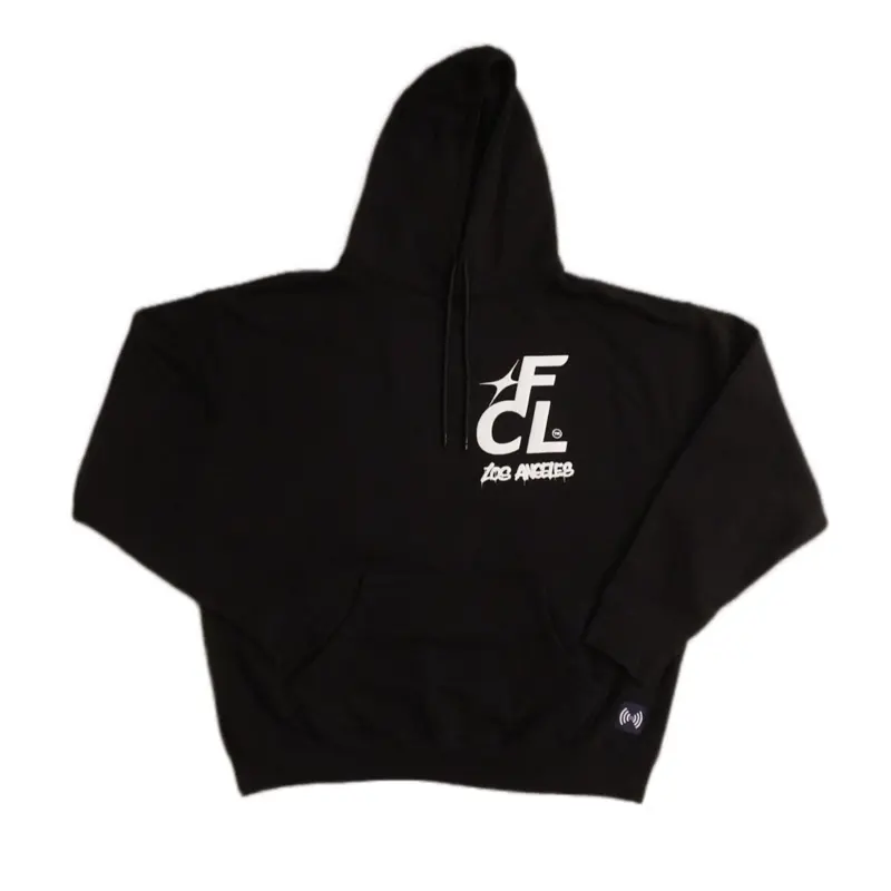 FCL Los Angeles Puff Print Graffiti Hoodie
