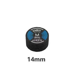 Kamui Billiard Tip Pool Cue Tips Snooker Accessories 14mm 8 Layers Of High-quality Pigskin ss/s/m/h