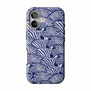 Blunt Pink Zebra iPhone Case – Luxury Safari Animal Print Protective Cover for iPhone 17 16 15 14 13 12 11 Pro Max