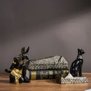 Egyptian Anubis Beverage Display Shelf, Stylish Bottle Storage Rack,  Kitchen & Party