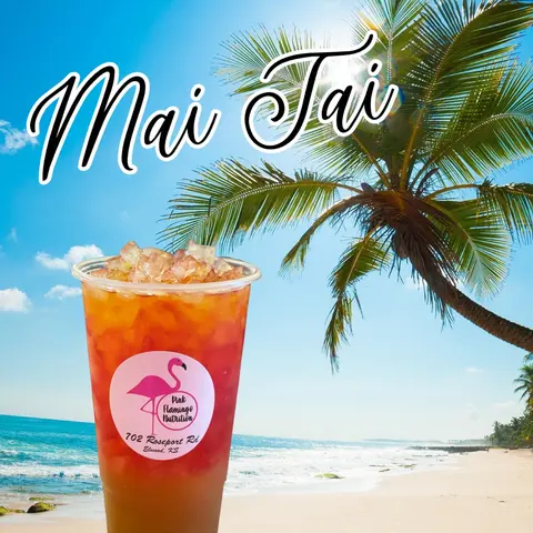 Mai Tai Loaded Tea - 298mg of Caffeine, Less than 1 Carb, 3.75 Calories, ZERO SUGAR - Peach, Tropical Fruit & Pineapple flavors