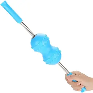Massage Roller, Portable Multifunctional Body Muscle Yoga Massage Roller Stick Pain Relief Stick