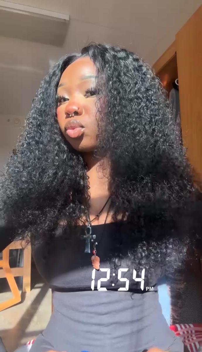 Item: 13x6 kinky culry wig, 28inch