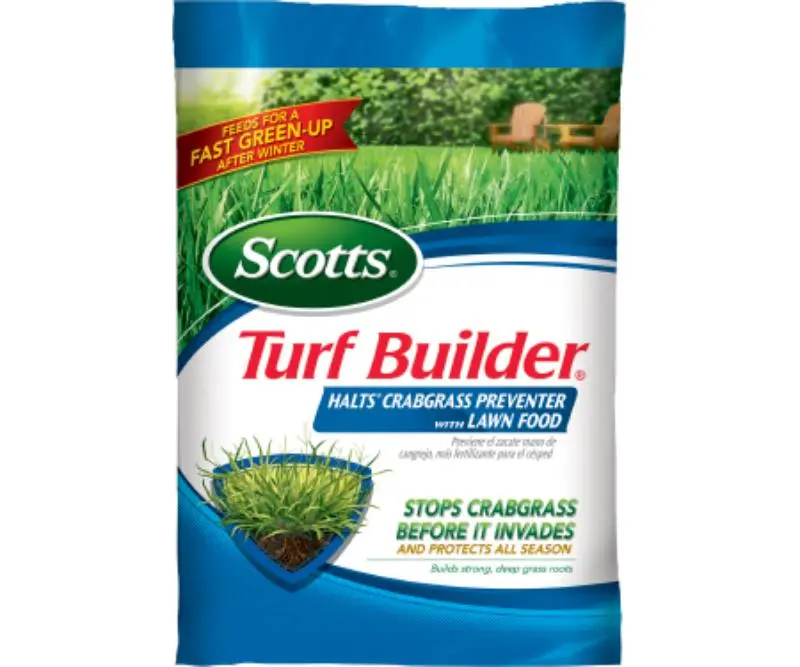 Scotts S09 31115 Turf Builder with Halts Crabgrass Preventer 30-0-4