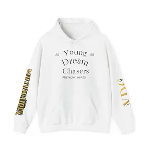 Young Dream Chasers Hoodie | YDC Never Break or Fold, Millionaires Sleeve