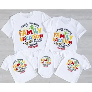 Family Vacation 2025 Making Memories Together Shirt,Custom Family Shirt,Family Matching Tees,Summer Vacation T-shirts,Family Vacation Shirts