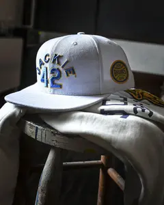 UCLA - Robinson Legacy #42 White Snapback Hat