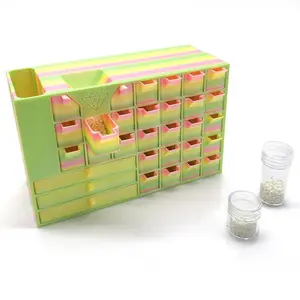 31-Grid Diamond Painting Drawer Multi-Function Storage Set—The Ideal Gift and Practical Tool Set for Craft Enthusiasts