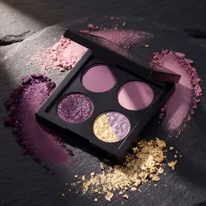 WOSUPRE Purple Eyeshadow Palette Cosmetic Super Shimmer Cloud Finish Makeup Cheap Makeup For Daily Glam Eye Looks Cosmetic Cosmetic Cosmetic